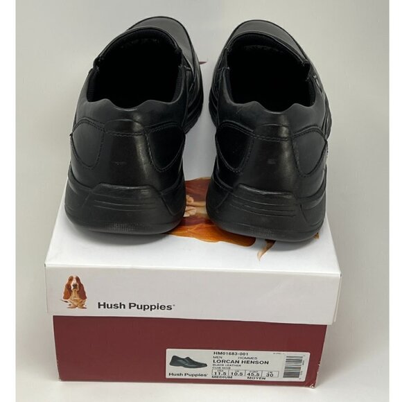 Hush Puppies Men\'s Lorcan Henson Slip-On Loafer, Black Size 11.5 main image 4
